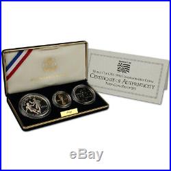 1994 US World Cup 3-Coin Commemorative Proof Set