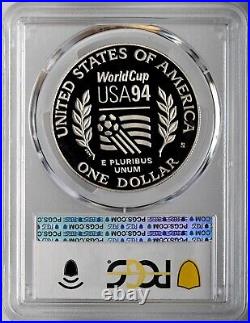 1994-s $1 World Cup Proof Silver Dollar Commemorative Pcgs Pr70 Dcam 49031844