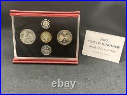 1997 UK Family Silver Collection Proof Coin Set ONLY 1000 SETS WORLDWIDE