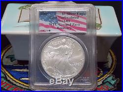 2001 $1 Silver Eagle 1 of 1440 PCGS WTC World Trade Center Recovery 911
