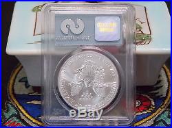 2001 $1 Silver Eagle 1 of 150 PCGS WTC World Trade Center Recovery 911