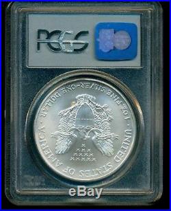2001 Silver Eagle World Trade Center Wtc Recovery 9/11 Pcgs Gem Unc #2