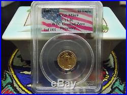 2001 WTC Gold & Silver Eagle Complete 3 coin Set 1 of 1000 World Trade Center