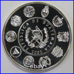 2002 Guatemala 1 Quetzal Canoe Fisher Silver Ibero American Series V World Coin 2002 Guatemala 1 Quetzal Canoe Fisher Silver Ibero American Series V World Coin