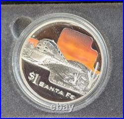 2004 Cook Islands Great Rail Journeys of the World 5x $1.999 1 oz Train Coins 2004 Cook Islands Great Rail Journeys of the World 5x $1.999 1 oz Train Coins