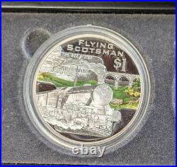 2004 Cook Islands Great Rail Journeys of the World 5x $1.999 1 oz Train Coins 2004 Cook Islands Great Rail Journeys of the World 5x $1.999 1 oz Train Coins