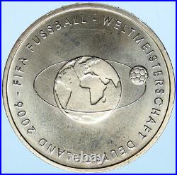 2004 GERMANY FIFA World Cup 06 Football Soccer Genuine Silver German Coin i99013