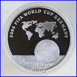 2004 Israel 2006 FIFA World Cup Commemorative 2-Coin Silver Proof Set