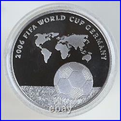 2004 Israel 2006 FIFA World Cup Commemorative 2-Coin Silver Proof Set