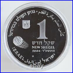 2004 Israel 2006 FIFA World Cup Commemorative 2-Coin Silver Proof Set