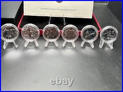 2005 Canada Second World War Series Battle of Britain Sterling Silver Coin Set