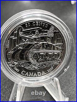 2005 Canada Second World War Series Battle of Britain Sterling Silver Coin Set