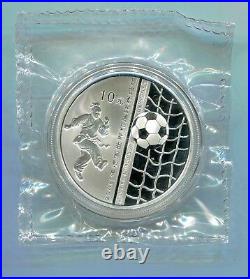2005 China 1oz SIlver Coin 2006 FIFA Football World Cup Germany