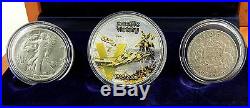 2005 WORLD WAR II ANNIVERSARY PEACE IN THE PACIFIC Silver Coin Set Collection