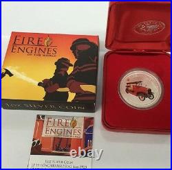 2006 AUSTRALIA 1OZ SILVER FIRE ENGINES of the WORLD GERMAN 1923 $118.88