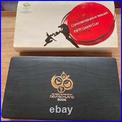 2006 FIFA World Cup Germany Official Commemorative Siver Coin set of 6 with Box