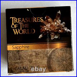 2010 SAPPHIRE Treasures of the World Silver Coin