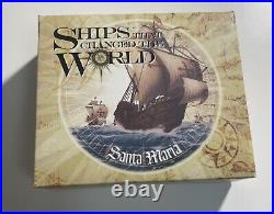 2011 $1 Ships That Changed The World Santa Maria 1oz Silver Proof Coin & Case