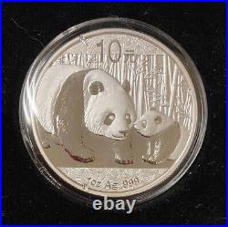 2011 China 50th Anniversary of World Wildlife Fund For Nature Set of 3 Coins WWF