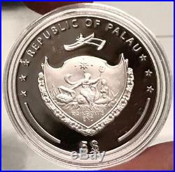 2012 ISREAL Western Wailing Wall WORLD WONDER Silver Proof Coin of PALAU i65219