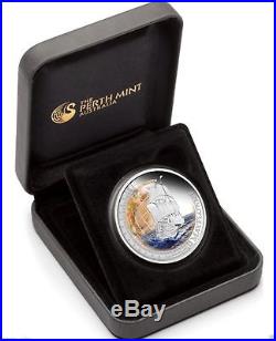 2012 MAYFLOWER SHIPS THAT CHANGED THE WORLD 1oz Silver Proof Coin