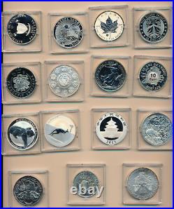 2012, The World Famous Coins, Australian Koala, Pure Silver, 15 Different Coins