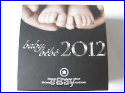 2012 Welcome to the World $10 Baby Feet Silver Coin