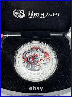 2012 Year of Dragon The World Money Fair Coin Show Special Mintage 5000