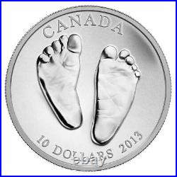 2013 $10 Welcome to the World Pure Silver Coin