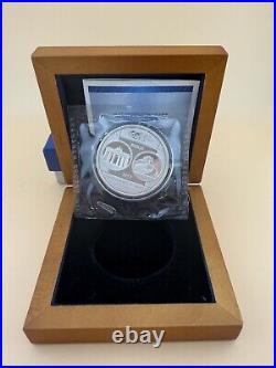 2013 Berlin World Money Fair Panda Proof Coin 1 Troy Oz. 999 Fine Silver Medal