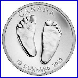 2013 Canada $10 Welcome to the World Fine Silver Coin