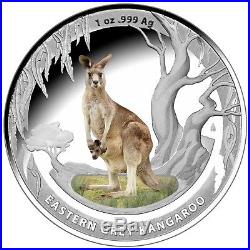 2013 Kangaroos of the world, Kangury Swiata, 2 x 1oz Silver Proof Coins
