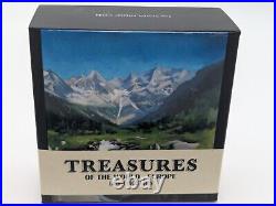 2013 Treasures of the World EUROPE Garnet Locket Coin 1 oz 99.9 Silver Proof 2013 Treasures of the World EUROPE Garnet Locket Coin 1 oz 99.9 Silver Proof