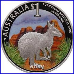 2013 World Heritage Sites Purnululu 1oz $1 Silver Proof Coin ANDA