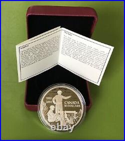 2014 $30 2 oz. Fine Silver Coin Declaration Of The Second World War