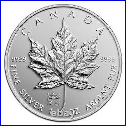 2014 Canada Maple Leaf Silver Coin Chicago World Fair ANA Privy Mark