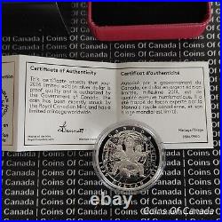 2014 Canada Proof Silver Dollar Coin Declaration Second World War #coinsofcanada