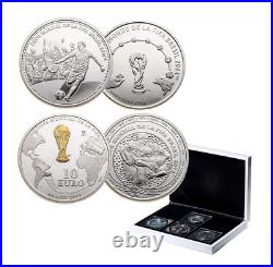 2014 FIFA World Cup Brazil Official Sterling Silver Coin Set