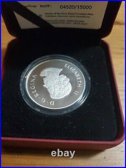 2014 Welcome To The World 10 Dollar pure Fine Silver Coin Canada