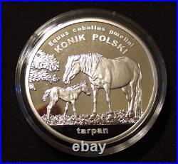 2014 poland 20 zlotych konik horse World Animals rare silver world coin