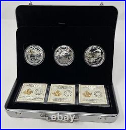 2015 $20 Fine Silver 1oz Canada Aircraft Of The First World War 3 Coin Set. X-043