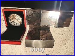 2016 $10 Centenary First World War 5oz Pure Silver Proof Colour Coin C. O. A 500