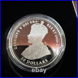 2016 $20 Fine Silver 1oz Canada Aircraft Of The First World War 3 Coin Set WithCas