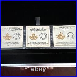 2016 $20 Fine Silver 1oz Canada Aircraft Of The First World War 3 Coin Set WithCas