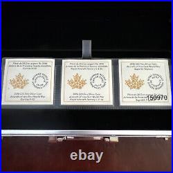 2016 $20 Fine Silver 1oz Canada Aircraft Of The First World War 3 Coin Set WithCas