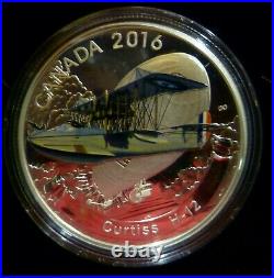 2016 $20X3 Fine Silver Coin Set Aircraft of the First World War