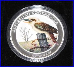 2016 Australia $1 Silver Colored 1 Oz World Money Fair Berlin Kookaburra Coin