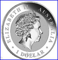 2016 Australia Kookaburra World's Money Fair Colorized Proof coin COA & Box