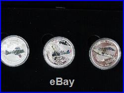 2016 Canada Aircraft of the First World War 3 Coin $20 Silver Proof Set