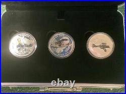 2016 Canada Coin Set Aircraft Of The First World War Proof Colourized